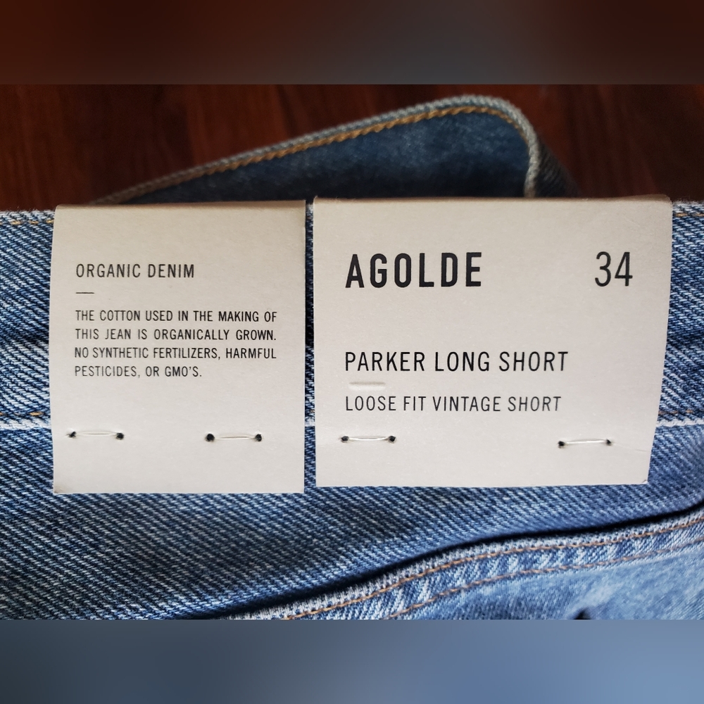 Agolde parker long short loose fit vintage